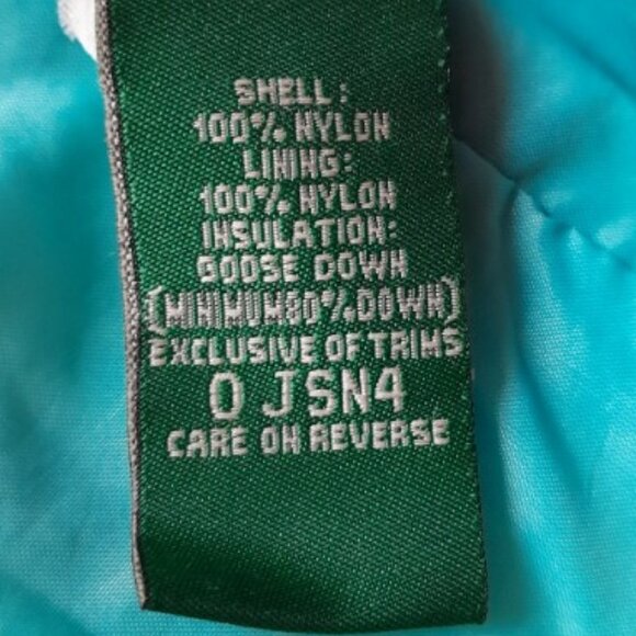 L.L. Bean Kids Down Coat size 5-6 Brown. - Picture 5 of 8